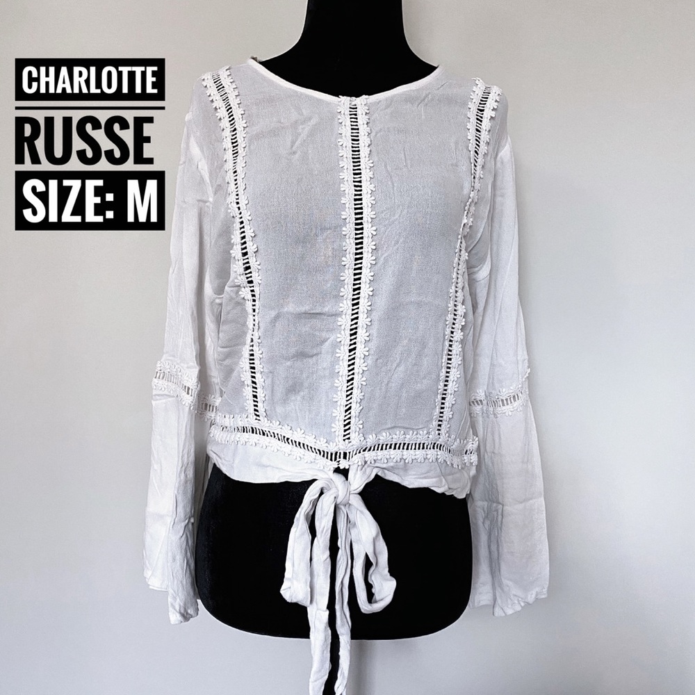 ✨Flower back button down long sleeve shirt blouse